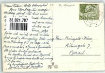 3360 Herzogenbuchsee 1939 Foto AK Kirche Denkmal Brunnen Geschäft