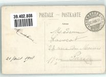 Col de la Tourne 1908 - Rocher de Tablette