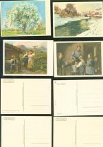 Lot mit 11 AK Pro Infirmis Schweiz Kleinposten bis 20