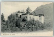 1807 Blonay 1907 - Schloss Bahnpost 1245 No 7