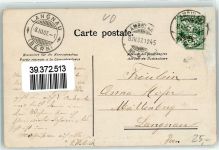 1807 Blonay 1907 - Schloss Bahnpost 1245 No 7