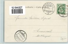 7503 Samedan Samaden 1905 - mit Blick auf die Berninangruppe