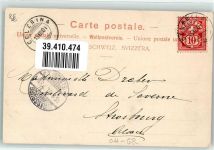 7505 Celerina/Schlarigna 1901 - Kirche San Gian