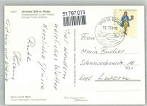 3988 Ulrichen - Eisenbahn Dorfpartie Dorfstrasse