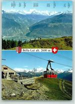 3963 Montana - Seilbahn Gasthaus Bella - Lui Hüttenstempel