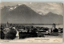 1844 Villeneuve VD 1906 Gebrauchsspuren et le Grammont