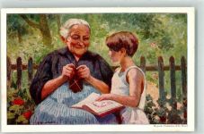 Flugpost Bundesfeier 1928 für das Alter sign. E. Beurmann Bundesfeier Ganzsachen Schweiz Künstlerkarte