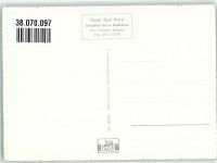 9326 Horn Foto AK Hotel Bad Horn