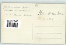 4142 Münchenstein 1931 Privatfoto AK Glockenweihe Kath. Kirche St Franz Xaver