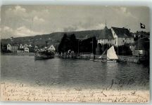 8700 Küsnacht ZH 1905 - Dampfschiff