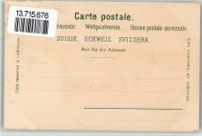 8942 Oberrieden BOAKC Kirche Bahnhof Lithographie