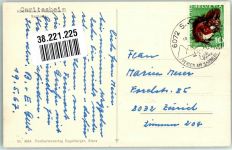 6072 Sachseln 1967 Foto AK Hotel Caritasheim