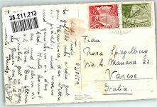 3653 Oberhofen am Thunersee 1959 Foto AK Heidenhaus