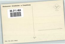 8180 Bülach Foto AK Gasthaus Waldheim und Umgebung Ort lt. Fotograf