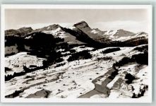 9643 Krummenau 1942 - Skigebiet Wolzenalp mit Speer Winter