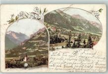 3714 Frutigen 1901 - Bahnpost Ambulant No 15