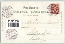 8636 Wald ZH 1898 Lithographie Bachtelturm Sanatorium