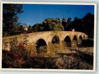 9220 Bischofszell Foto AK Alte Thurbrücke