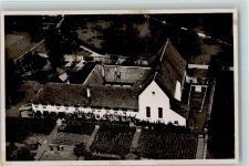 8887 Mels 1918 - Fliegeraufnahme Mels mit Pfarrkirche und Kapuzinerkloster