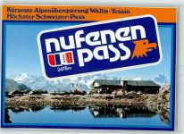 3988 Ulrichen - Kürzeste Alpenüberquerung Wallis Tessin höchster Schweizer Pass Nufenenpass Aufkleber