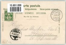 9651 Rietbad 1901 Lithographie Kuranstalt