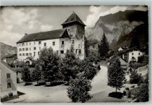 7304 Maienfeld 1947 Foto AK Schloss Brandis