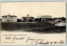 3052 Zollikofen 1906 - Landwirtschaftliche Schule Rüti Gleise