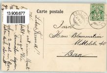 3052 Zollikofen 1906 - Landwirtschaftliche Schule Rüti Gleise