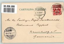 6600 Muralto 1905 Foto AK Raddampfer