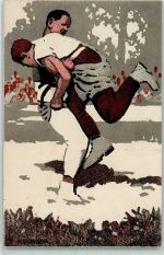 3052 Zollikofen 1924 Lithographie / Künstlerkarte Ort lt. Stempel