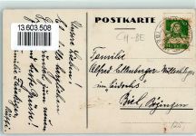 3052 Zollikofen 1924 Lithographie / Künstlerkarte Ort lt. Stempel