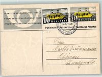 Schweizer Automobil Postbüro Phila Schweiz Ganzsache 10 Rappen