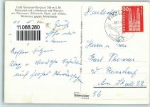 8757 Filzbach - Cafe Kerenzer-Berghus Panorama auf Linthebene und Weesen am Walensee Glärnisch Rauti und Näfels Walensee gegen Alvierkette Oldtimer Fenrsichten von der Kerenzerbergstrasse