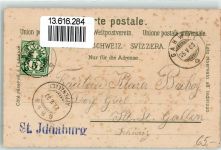 9534 Iddaburg 1903 Lithographie Lourdes Grotte Edelweiss