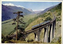 Blauer Pfeil Lötschbergbahn