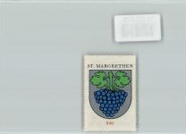 9430 St. Margrethen SG - Vignette Wappen Kaffee Hag ca 1920-1940