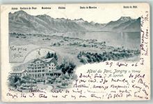 1805 Jongny 1906 Gebrauchsspuren Hotel du Parc sign.