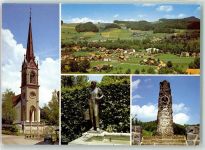 3432 Lützelflüh-Goldbach - Denkmal J. Gotthelf Kirche