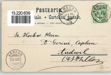 9633 Hemberg 1905 - Kath. Pfarrhaus