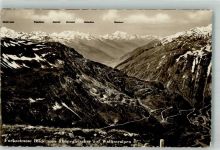 Furka Foto AK Furkastrasse