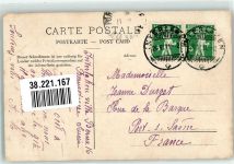 3800 Unterseen 1911 Gebrauchsspuren