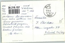 1807 Blonay 1950 Foto AK Fliegeraufnahme