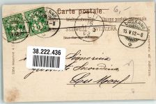 6600 Locarno 1902 Gebrauchsspuren Tracht