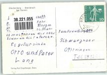 6060 Sarnen 1969 Gebrauchsspuren Glaubenberg Steinbruch