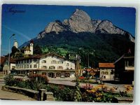 7320 Sargans Foto AK Dorfplatz Gonzen Foto Gross