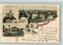 4665 Oftringen 1900 BOAKC Kreuzstrasse Wartburg Säli Lithographie