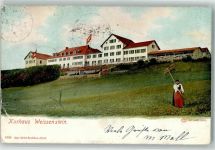 4515 Weissenstein b. Solothurn Gebrauchsspuren Kurhaus Bahnpost Strecke 11 Zug 64