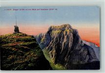 8896 Bergheim Flumserberg - Seebenalp Zieger mit Blick auf Sexmoor