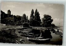 3280 Murten Morat Foto AK Am Ufer