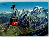 Schilthorn Mürren 1985 - Schilthornbahn Wetterhorn Eiger Mönch Jungfrau